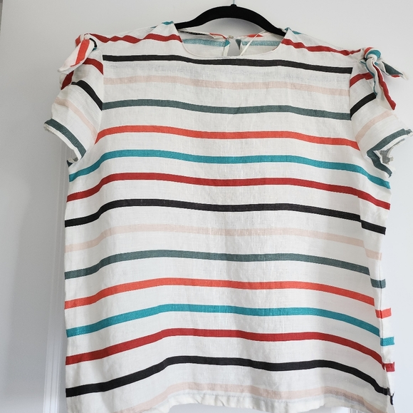 Zara Basic colorful striped shirt - Picture 2 of 3